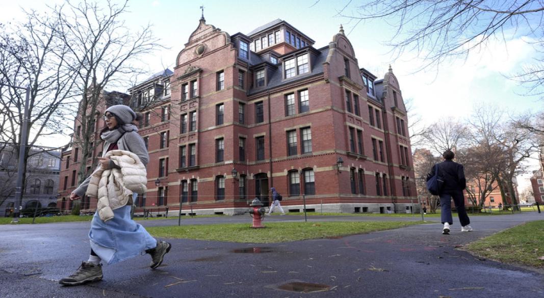 “Harvard University Campus in Cambridge, Massachusetts”