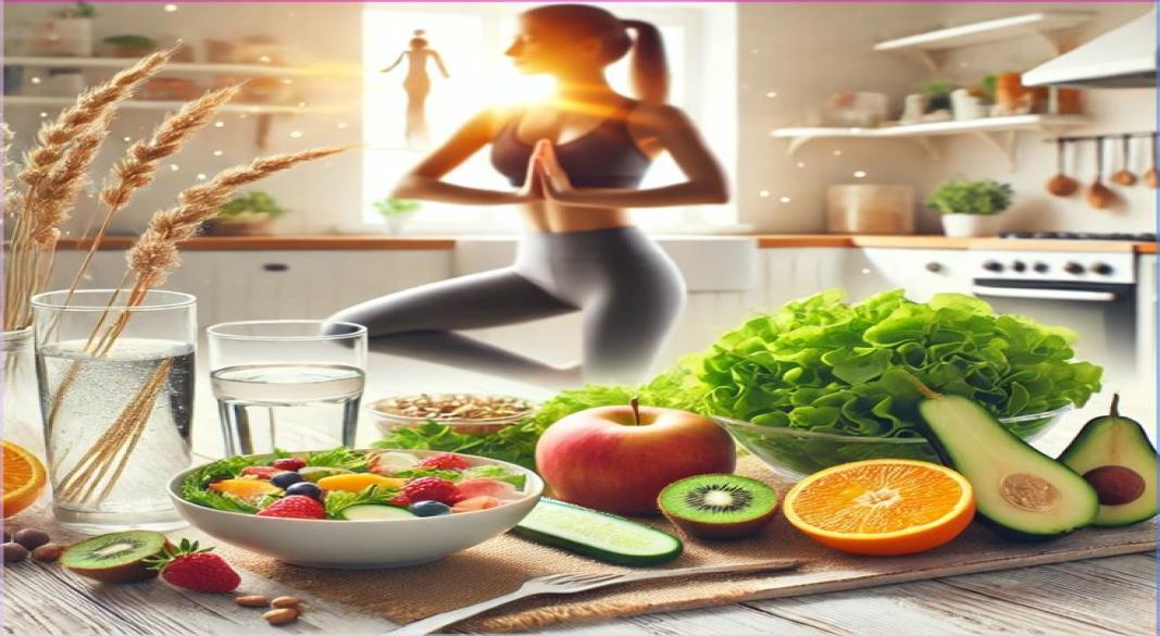 Healthy lifestyle tips – water, exercise, sleep, mindfulness, balanced diet