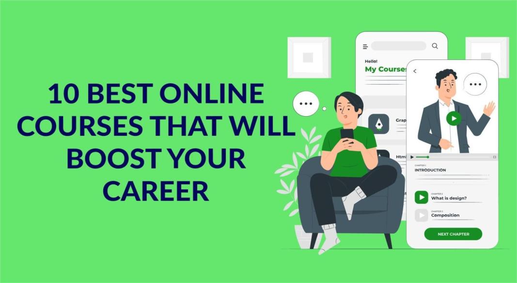 Student studying online certification courses to boost career opportunities