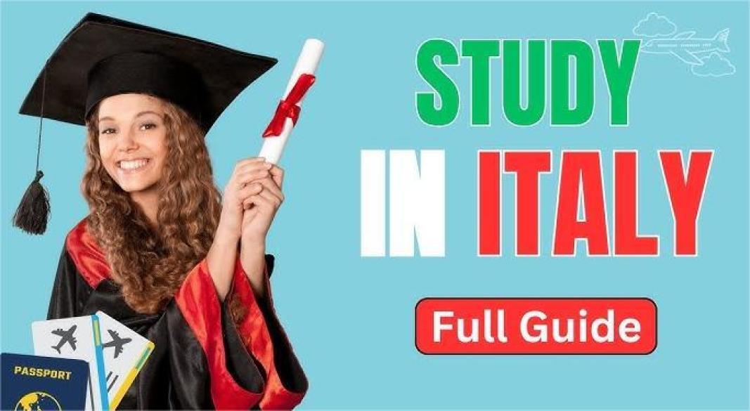 A collage showing Italian universities, students in Rome, traditional pasta and pizza, and the vibrant lifestyle of international students in Italy.