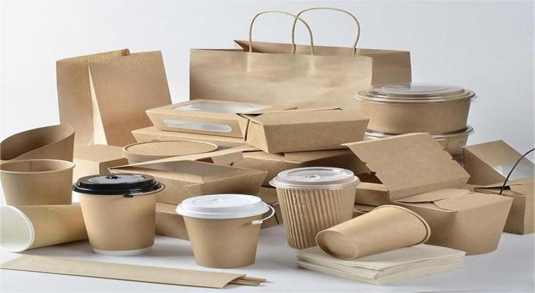 Eco-friendly packaging made from paper and bamboo