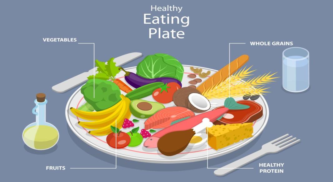 “Fresh fruits, vegetables, and healthy meals for clean eating”