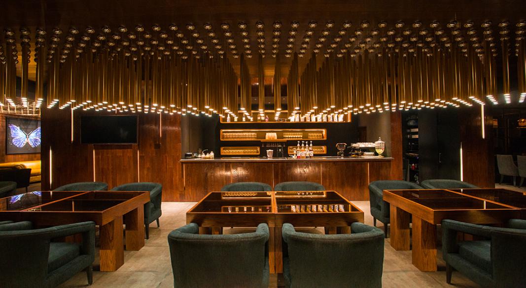 Elegant fine dining restaurant interior in Dhaka