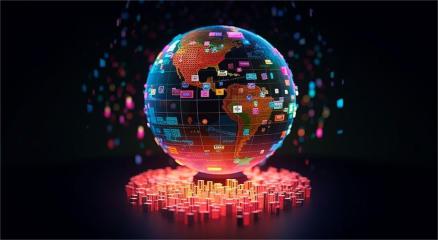 Smartphone with multiple mobile apps icons representing technology trends