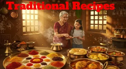 Traditional Bengali khichuri served with vegetables – a comfort food recipe passed down through generations