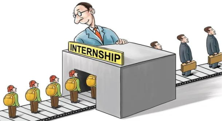Student gaining hands-on workplace experience during an internship