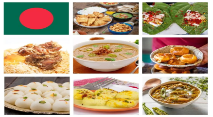 Colorful Bangladeshi festival foods blending tradition and innovation
