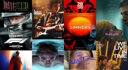 Collage of top 10 movie posters released this year