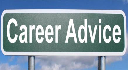 Student receiving career advice and planning future goals