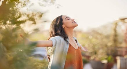 Calm person reflecting during emotional healing journey